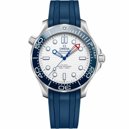 Omega Seamaster Diver 300M Master Co-Axial 42 America's Cup 2024 / Rubber 210.32.42.20.04.002 (21032422004002)